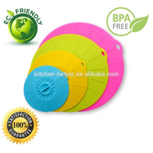 Durable Microwave Eco-friendly Silicone Lid/Silicone Pot Cover Lid/Silicone Lid Cover